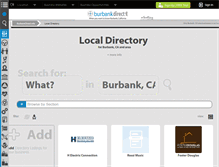 Tablet Screenshot of directory.burbankdirect.info